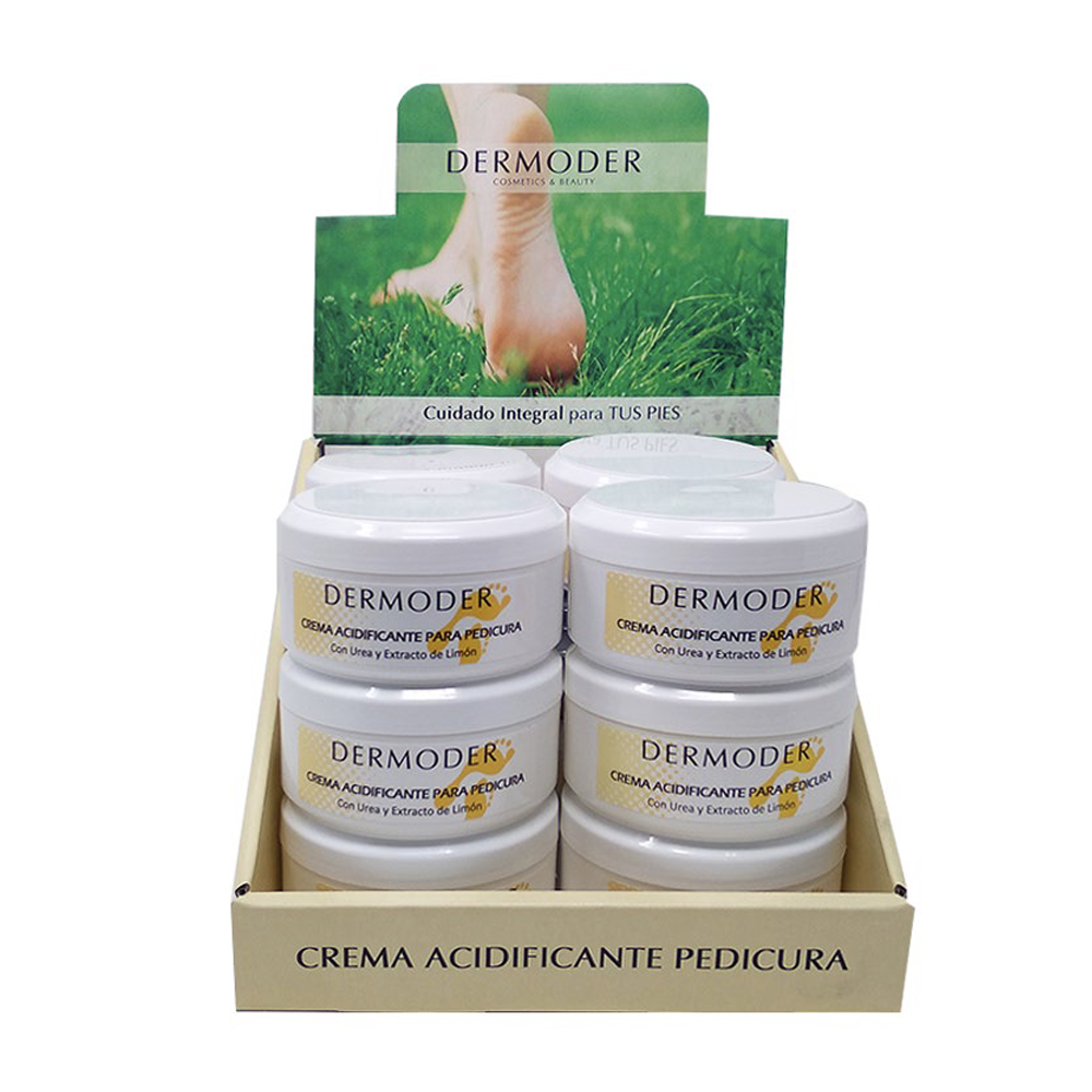 Expositor Crema Acidificante Pedicura 9x200ml