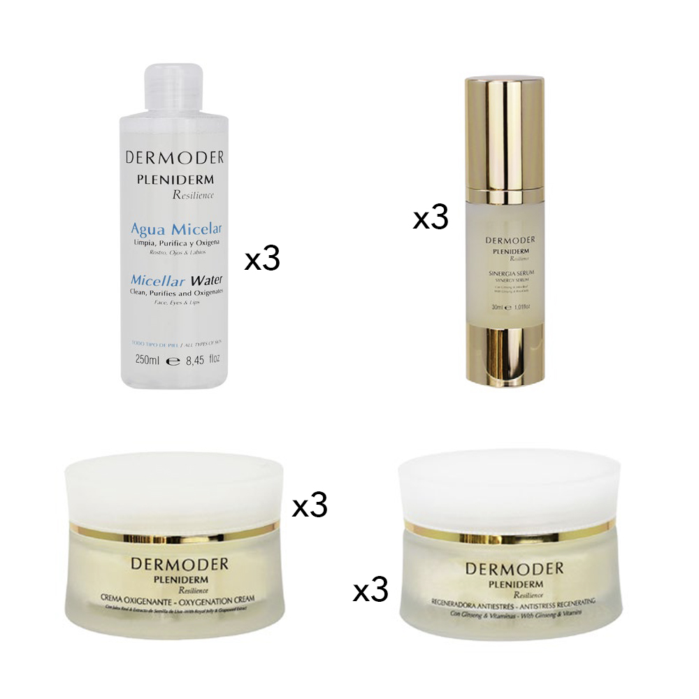 Expositor Pleniderm 12 productos